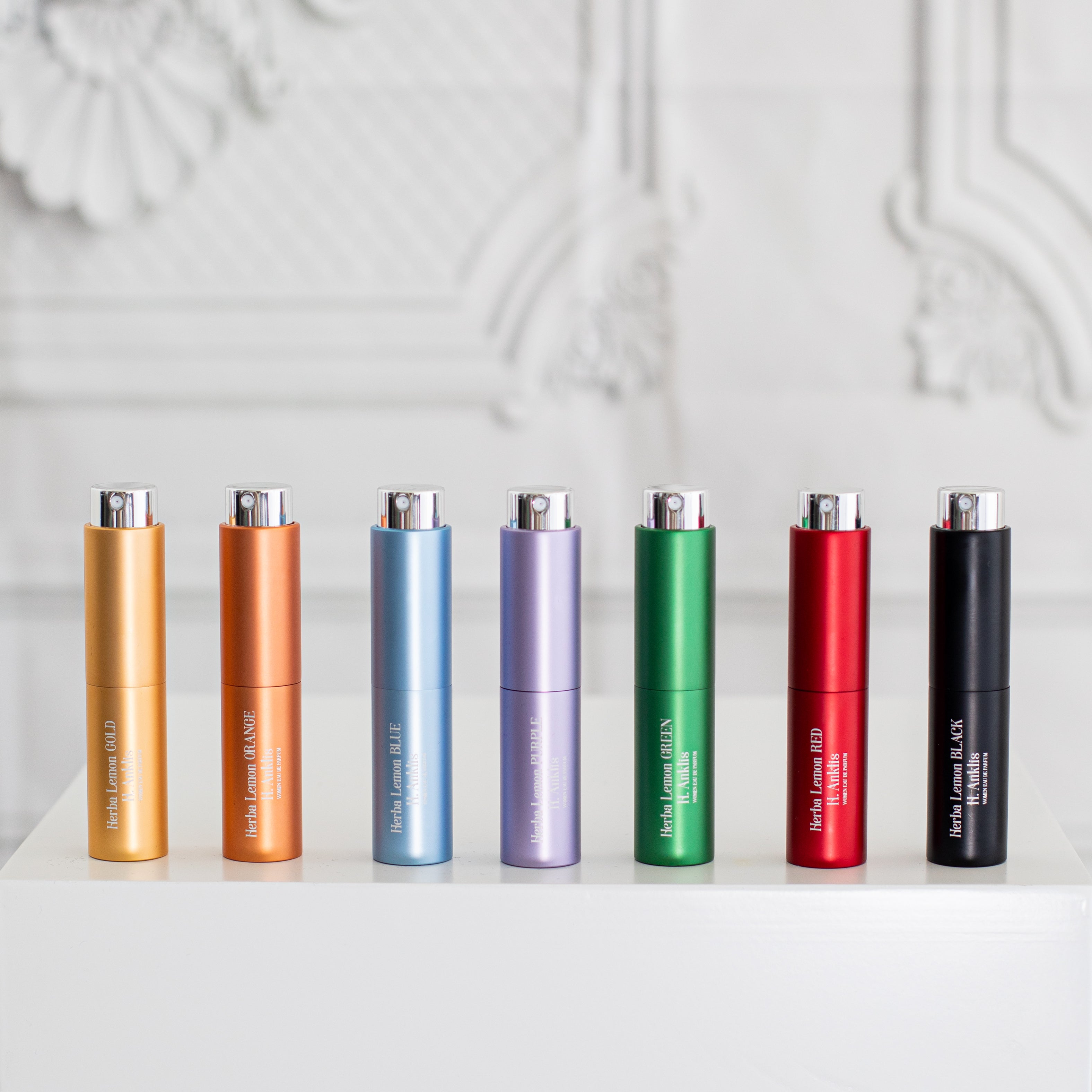 H. Anklis Fragrances— Herba Lemon All Scents | 7 Bottles | Women’s Eau de Parfum (9ml)