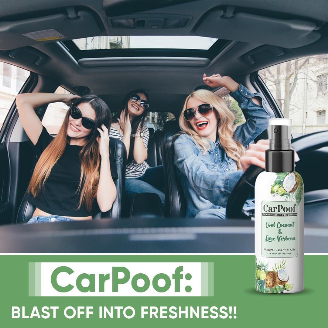 CarPoof - Cool Coconut & Lime Verbena