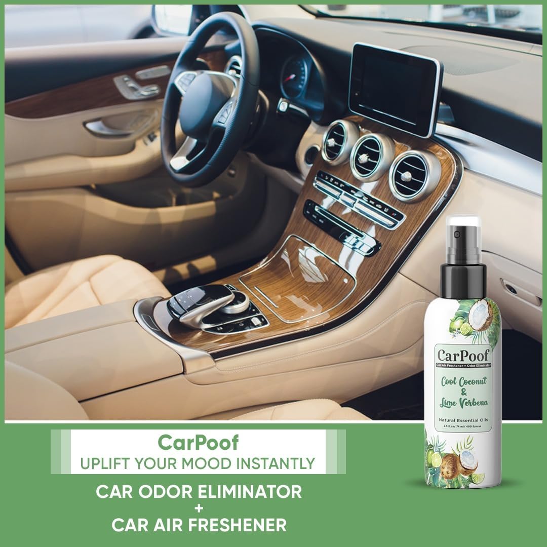 CarPoof - Cool Coconut & Lime Verbena
